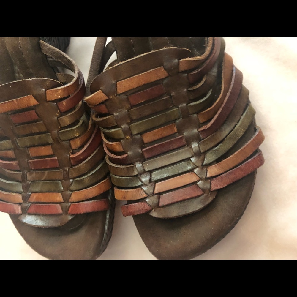 Earth 🌏 Spirit Woven sandals Huaraches size 8